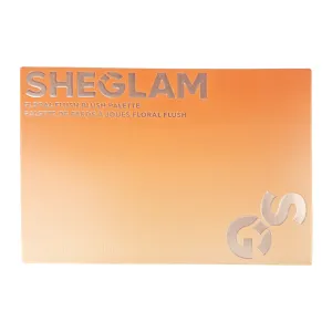 SHEGLAM Floral Flush Blush Palette Multicolor